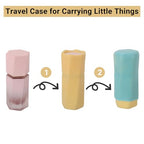 5 Pack Silicone Bottle Covers Travel Essentials for Women Men (5 Pack)