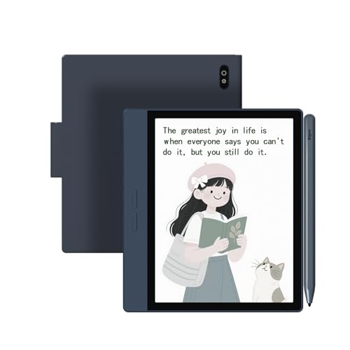 B7 Color ePaper Tablet 7 Inch 8+128GB Ebook Reader with 4G Calling (Blue)
