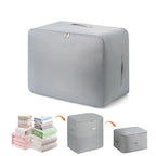 Ultra Space Saving Self Compression Organizer (Gray, X-Large, Thin Version, 1PC)