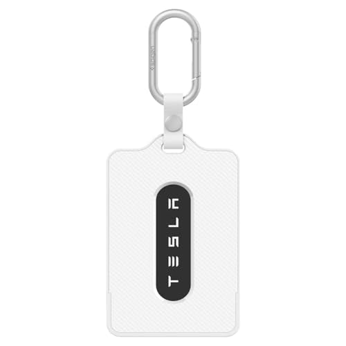 Key Card Holder for Tesla Model Y (White)