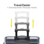 Medium Checked Luggage 26 Inch (02-Grey (Basic) / Checked 26-Inch)