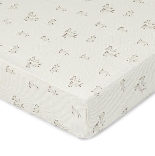 100% Organic Cotton Gender Neutral Animal Nursery Bedding (Bunny)