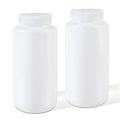 32 oz Plastic Bottles with Lids (Translucent / 32 oz)