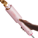 Automatic Rotating Curling Iron (1 1/4 Inch / Pink)