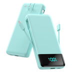 Portable Charger for iPhone with Built (Green)