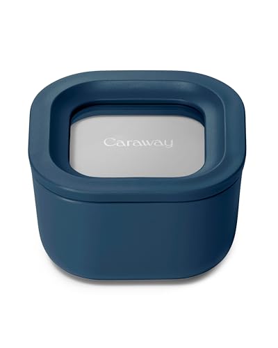 Mini Square Food Storage Container (Navy / 1.75 Cup Container (1x))