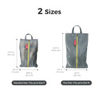 Shoe Bag for Travel (Grey / Non-Foldable-Regular)