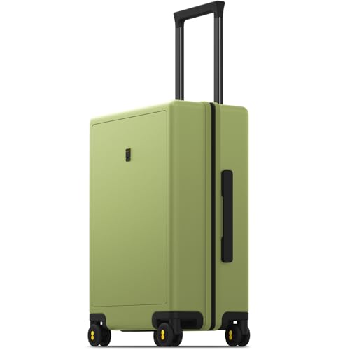 Hard Shell 20 Inch Carry on Luggage Airline Approved (Pickle Green / Carry-On 20 Inch)