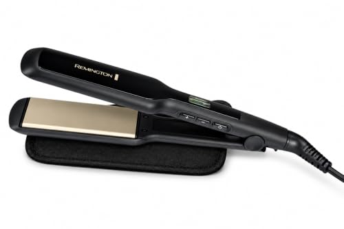 1.75" Anti Static Hair Straightener (Black/Gold / 1 3/4 Inch)