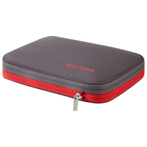 Compression Packing Cube 4L Waterproof Travel Organizer (Gray Red / 4L)