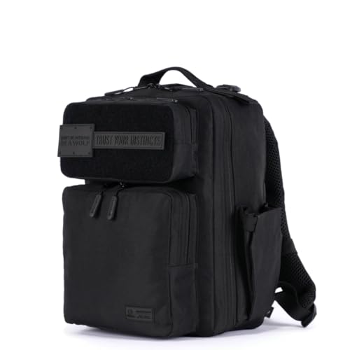 15L Slim Gym Backpack 1000D Travel EDC Daypack (Nightshade)