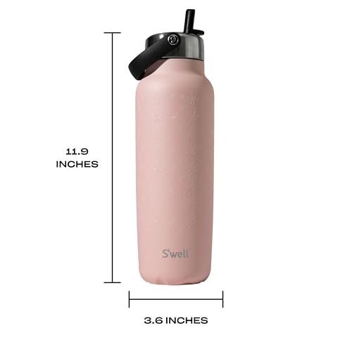 Recycled Stainless Steel Explorer with Flip Straw Lid (Polar pink / 40 Ounces)