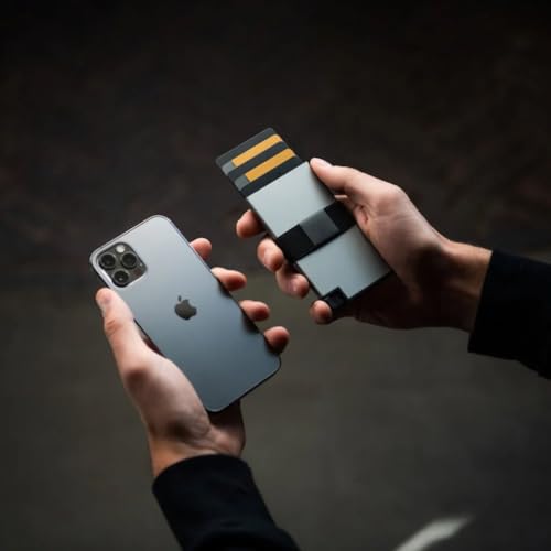 Aluminum Cardholder Wallet for Men (Graphite)
