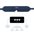 Bluetooth Eye Mask and Sleep Headphone w (Navy)