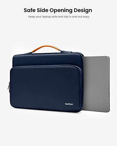 360 Protective Laptop Case Bag for 15 (Navy Blue / 15 Inch for MacBook Air)