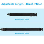 80In Luggage Straps for Suitcase Travel Belt Accessories (Blue+Pink+Green+Orange / 80 In Fix)