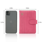 Rfid Passport Holder for Travel women (Pink1)