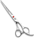 Purple Dragon 5"/5.5"/6"/6.5"/7"/7.5"/8"/9"/10" Sharp Edge Hair Cutting Shears Pet/Puppy/Cat Grooming Scissors with Bag - Perfect for Barber or Dog Groomer