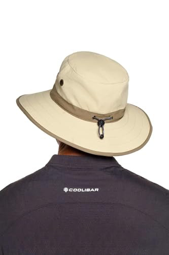 Wide Brim Golf Hat (XX-Large / Tan/Khaki)