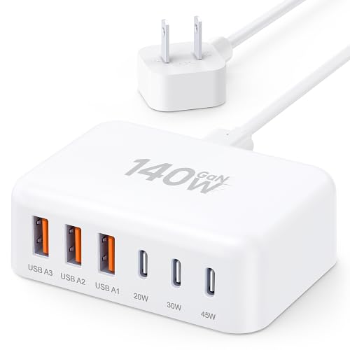 USB Charging Station (H-White / 140W)