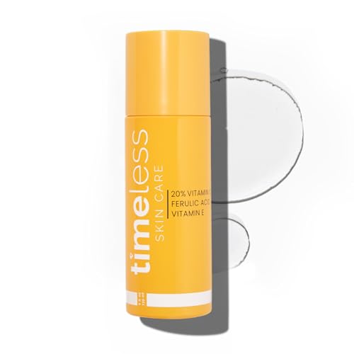 Timeless 20% Vitamin C + E Ferulic Acid Serum (4 Fl Oz (Pack of 1))