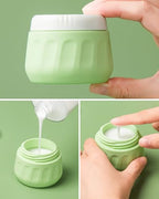 Travel Size Toiletries 8 Pack (3oz bottle 3oz jar / Water Green)