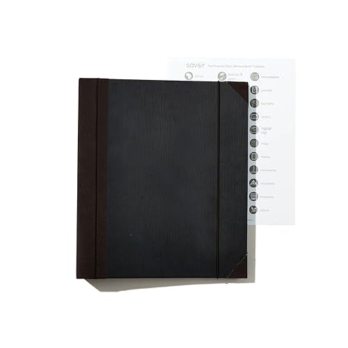 The Folio® Important Document Organizer by Savor (Black / Document Organizer (English Version))