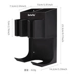 Hair Tool Organizer Wall Mounted (5.9 x 9.2 x 5.6 Wall-mounted)