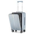 20 Inch Carry On Luggage Hard Shell Suitcases with Wheels Luggage Suitcase Travel Luggage for Women Men Rolling Luggage Bags for Business Trip Weekender (20 Inch / Grey Upgrade)