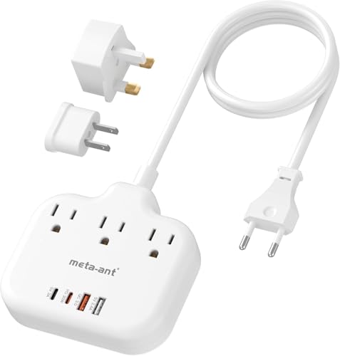 PD30W European Travel Plug Adapter (Type C/G/A-Most Countries-3FT-PD30W)