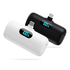 2 Pack]Portable Charger Power Bank for iPhone 17 (A-black+white)