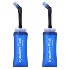 TPU Soft Folding Water Bottles BPA (350ml/11.83oz - Pack of 2)