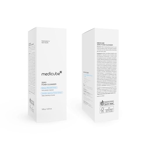 Facial Cleanser Zero Foam Cleanser for Pore & Excess Oil Care (4.23 Fl Oz (Pack of 1))