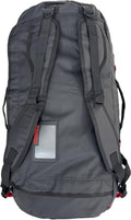 Trailhead Duffel Bag Shoulder Straps Waterproof Black (Medium 51 Liters / Black/Red)