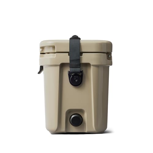 Roadie 15 Hard Cooler with DoubleDuty Shoulder Strap (Tan)