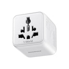 Mini Universal Travel Adapter for US (12W / White)