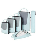 Compression Packing Cubes (Sky Blue)