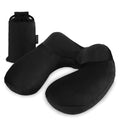 Inflatable Travel Pillow (Premium Black)