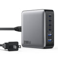 USB C Charger Block 200W[2026 Upgraded] GaN III 6 Port Fast Charging Station Hub (Black / 200W)