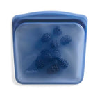 Premium Reusable Silicone Sandwich Bag (Deep Ocean / 28 Ounce)