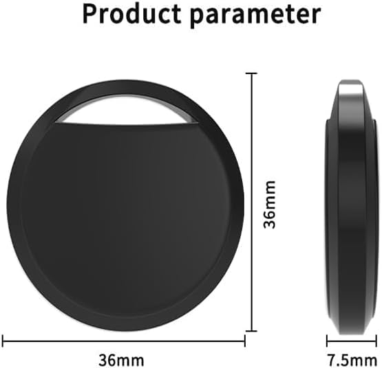 Air Tracker Tags 4 Pack Smart Tag Bluetooth Trackers Work with Apple Find My (4 Pack)