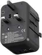 MINIX Universal Travel Adapter, International Power Plug Adapter Max 35W 3 USB - Image 7