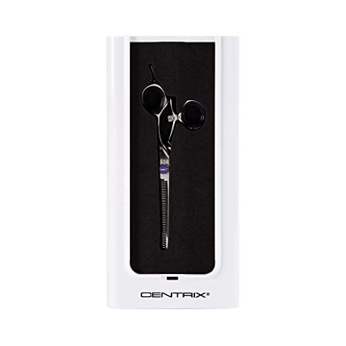 Centrix Vortex V2 39 Revolving Thumb Thinning Professional Hair Cutting Shear Includes Complimentary Gift Bag (V2 39)