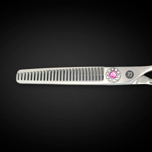 Sakura 6" Swivel Hair Thinning Shears (Swivel Thinning Shears / Pink)