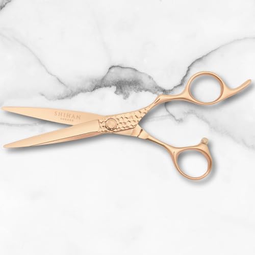 6 Inch Rose Gold Hair Cutting Scissors (Rose Gold 6")