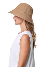 Women's Cloche Hat (One Size / Tan)
