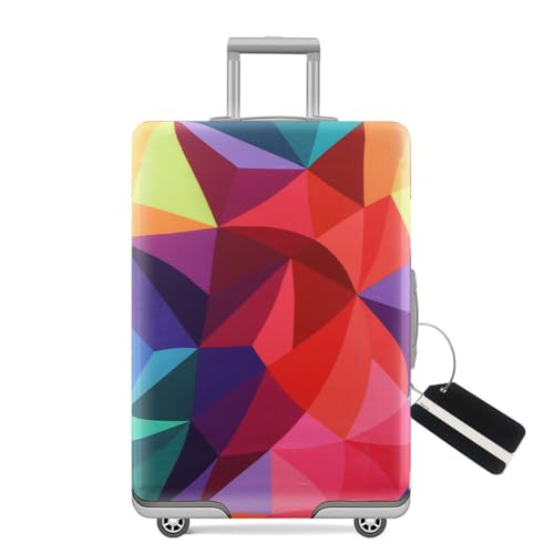 Thicker Travel Luggage Covers with Luggage Tag For Suitcase Tsa Approved (F2488 / S)