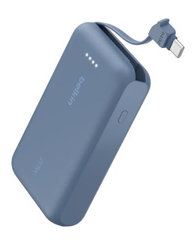10000mAh 20W USB C Power Bank (Blue / 10K mAh)