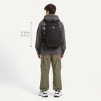 1186 Bungee Backpack (Black/Grey)