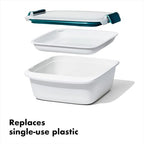 Good Grips Prep & Go Food Storage Salad Container (Salad Container / Teal)